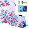 Samsung Galaxy Tab A 7.0 (2016 Released ) Case,Pattern Stand Card Pocket Multi-Angle Stand Auto Wake/Sleep Leather Cover