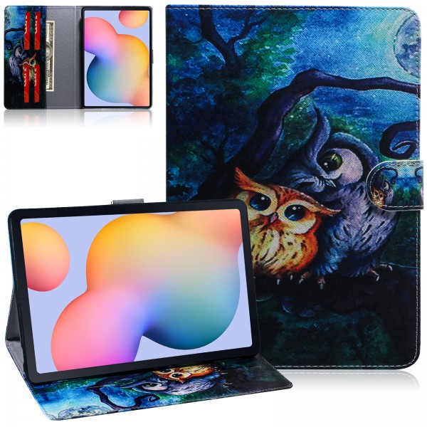 Apple iPad Pro (11-inch, 1st generation) 2018 Case, Pattern PU Leather Folio Folding Card Pocket Stand Protective Cover
