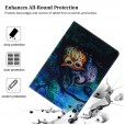 Samsung Galaxy Tab A 8.0 2019 (SM-T290/SM-T295/SM-T297) Case, Pattern PU Leather Folio Folding Card Pocket Stand Protective Cover