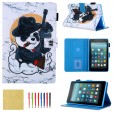 Amazon Kindle Fire 7 (7th/5th Generation, 2017/2015 Release) Case,Premium PU Leather Folio Stand Smart Cover with Card Holders & Auto Wake/Sleep