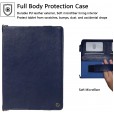iPad 10.2 inch (8th Generation 2020/ 7th Generation 2019)Premium PU Leather Magneitc Flip Stand Smart Wallet Case [Shoulder Strap], Envelope Bag Case