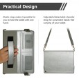 iPad Mini1 & Mini2 & Mini4 & Mini5 (7.9 inches )Case,Premium PU Leather Magneitc Flip Stand Smart Wallet Case [Shoulder Strap], Envelope Bag Case
