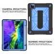 iPad Pro (11-inch, 2nd generation) 2020 & Pro (11-inch, 1st generation) 2018 ,Heavy Duty Rugged 3 Layer Protection Kickstand with Shoulder Strap Hand Strap Shockproof Cover