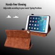 Amazon Kindle Fire HD 8 (10th Generation) / HD 8 Plus 2020 Tablet, Muilt-angle Viewing Stand Embossed PU Leather Folio Flip Case with Built-in Card Slots