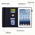 iPad Air 2020 (4th Generation) 10.9 inch Case ,Muilt-angle Viewing Stand Embossed PU Leather Folio Flip Case with Built-in Card Slots