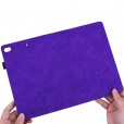 iPad 2/ iPad 3/ iPad 4 Case ,Matte Muilt-angle Viewing Stand Embossed PU Leather Folio Flip Case with Built-in Card Slots