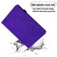 Samsung Galaxy Tab S7 Plus 12.4 Inch SM-T970/975/976,Matte Embossed Flower PU Leather Multi-Angle Stand Folio Slim Cover