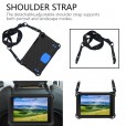 Samsung Galaxy Tab A 8.0 2019 (SM-T290/SM-T295/SM-T297) Case ,Heavy Duty Kids Safe Kickstand Removable Shoulder Strap/Flexible Handle Strap Cover