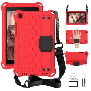 Samsung Galaxy Tab A 8.0 2019 (SM-T290/SM-T295/SM-T297) Case ,Heavy Duty Kids Safe Kickstand Removable Shoulder Strap/Flexible Handle Strap Cover, For Samsung Tab A 8.0 (2019)/Samsung Tab A 8.0 T290/Samsung Tab A 8.0 T295