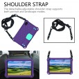 Samsung Galaxy Tab A 8.4 (2020) SM-T307U Case ,Heavy Duty Kids Safe Kickstand Removable Shoulder Strap/Flexible Handle Strap Cover