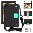Samsung Galaxy Tab A 10.1 inch 2019 SM-T510 SM-T515 Case ,Heavy Duty Kids Safe Kickstand Removable Shoulder Strap/Flexible Handle Strap Cover