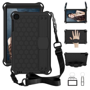 Samsung Galaxy Tab A 10.1 inch 2019 SM-T510 SM-T515 Case ,Heavy Duty Kids Safe Kickstand Removable Shoulder Strap/Flexible Handle Strap Cover, For Samsung Tab a 10.1