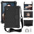 Samsung Galaxy Tab S6 10.5 inch 2019 SM-T860/T865/T867 Case ,Heavy Duty Kids Safe Kickstand Removable Shoulder Strap/Flexible Handle Strap Cover