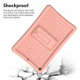 iPad 10.2 inch (8th Generation 2020/7th Generation 2019)Case With Screen Protector,Shockproof Rugged Rubber Hybrid Silicone Armor Kickstand Protective Cover