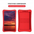Samsung Galaxy Tab A 8.0 2019 (T290/T295/T297)Case,Shockproof Rugged Rubber Hybrid Silicone Armor Kickstand Protective Cover