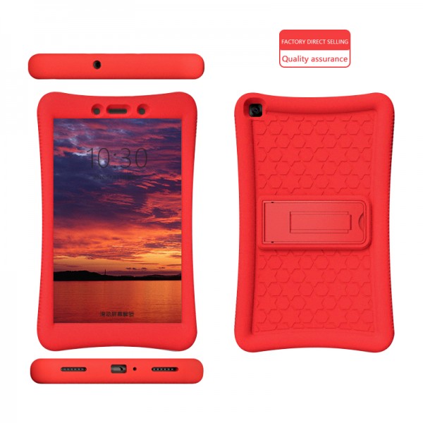 Samsung Galaxy Tab A 8.0 2019 (T290/T295/T297)Case,Shockproof Rugged Rubber Hybrid Silicone Armor Kickstand Protective Cover