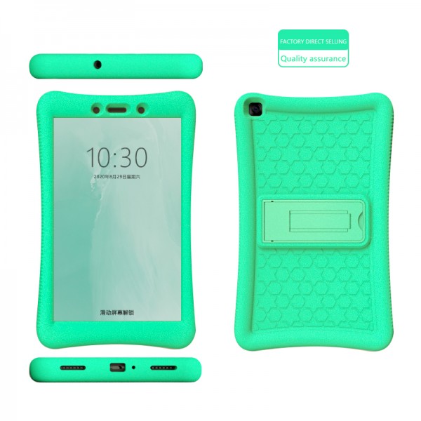 Samsung Galaxy Tab A 10.1 inch 2019 T510/T515 Case,Shockproof Rugged Rubber Hybrid Silicone Armor Kickstand Protective Cover