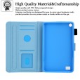 Amazon Fire HD 8 Tablet (5th Gen 2015 /7th Gen 2017/9th Generation 2019) Case,Pattern Leather Wallet Stand Smart Cover with Auto Wake Sleep/Stylus Pen