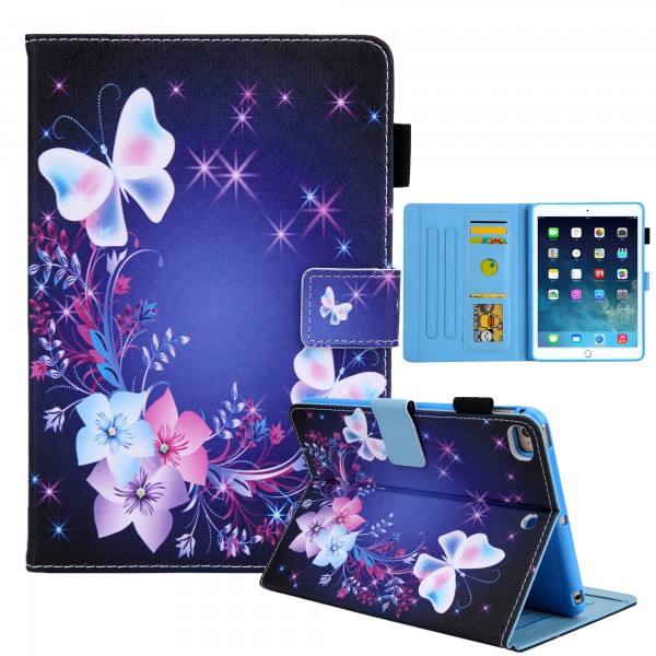 iPad Mini 1& Mini 2 & Mini 3 & Mini 4 & Mini 5 2019 (7.9 inches ) Case ,Pattern Leather Wallet Stand Smart Cover with Auto Wake Sleep/Stylus Pen