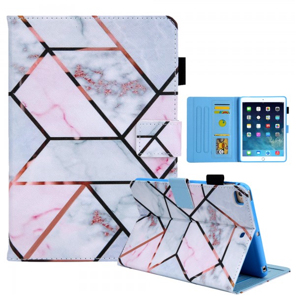 iPad Mini 1& Mini 2 & Mini 3 & Mini 4 & Mini 5 2019 (7.9 inches ) Case ,Pattern Leather Wallet Stand Smart Cover with Auto Wake Sleep/Stylus Pen