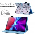 iPad Pro (11-inch, 2nd generation) 2020 & iPad Pro (11-inch, 1st generation) 2018 Case,Pattern Leather Wallet Stand Smart Cover with Auto Wake Sleep/Stylus Pen