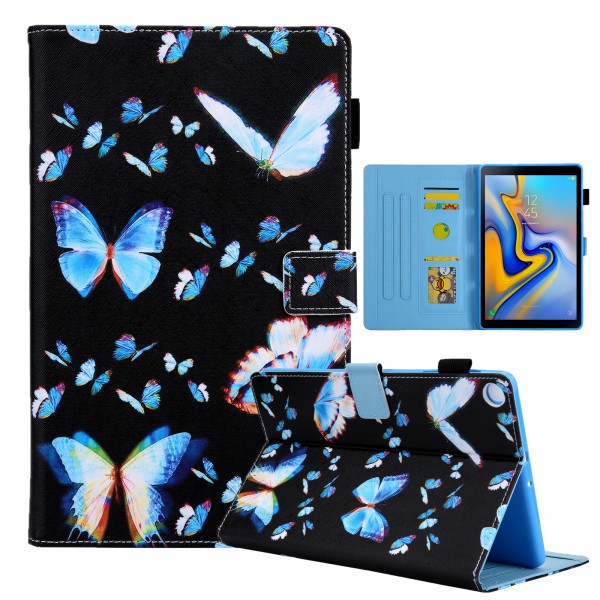 Samsung Galaxy Tab A 8.4 (2020) SM-T307U Case,Pattern Leather Wallet Stand Smart Cover with Auto Wake Sleep/Stylus Pen