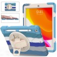 Samsung Galaxy Tab A 8.0 2019 (T290/T295/T297)Case,Heavy Duty Shockproof Protective Rugged with Stand/Hand Strap Cover