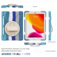 Samsung Galaxy Tab A 8.0 2019 (T290/T295/T297)Case,Heavy Duty Shockproof Protective Rugged with Stand/Hand Strap Cover