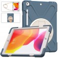 iPad 10.2 inch (8th Generation 2020/ 7th Generation 2019) Case,Heavy Duty Rugged with Rotatable Kickstand Hand Strap and Shoulder Strap Safe Kids Cover