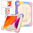 Samsung Galaxy Tab A 8.0 2019 (T290/T295/T297)Case,Kids Safe Handle Dual Layer Armor 360°Handle Strap Stand Holder Build With Shoulder Belt Cover
