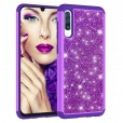 Samsung Galaxy A50 Case,Glitter Bling Design Dual Layers For Girls Women Shockproof Protection Anti-scratch Cover