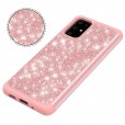 Samsung Galaxy A51 4G 6.5 inches Case,Glitter Bling Design Dual Layers For Girls Women Shockproof Protection Anti-scratch Cover