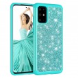 Samsung Galaxy A71 4G 6.7 inches Case,Glitter Bling Design Dual Layers For Girls Women Shockproof Protection Anti-scratch Cover