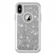 iPhone X & iPhone XS 5.8 inches Case,Glitter Bling Design Dual Layers For Girls Women Shockproof Protection Anti-scratch Cover
