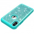 iPhone XR 6.1 inches Case,Glitter Bling Design Dual Layers For Girls Women Shockproof Protection Anti-scratch Cover