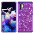 Samsung Note10 Plus/Note10 Plus 5G Case,Glitter Bling Design Dual Layers For Girls Women Shockproof Protection Anti-scratch Cover