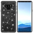 Samsung Galaxy Note9 Case,Glitter Bling Design Dual Layers For Girls Women Shockproof Protection Anti-scratch Cover
