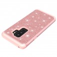 Samsung Galaxy S9 Case,Glitter Bling Design Dual Layers For Girls Women Shockproof Protection Anti-scratch Cover