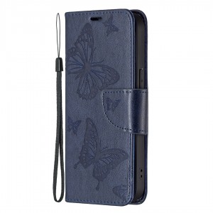 Women Butterfly Pattern Magnetic PU Leather Card Smart Phone Wallet Case Cover, For Samsung Galaxy S21 FE