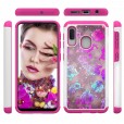 Samsung Galaxy A21 US Version Case,Pattern 2 In 1 Shockproof Protective Anti-Scratch Drop Proof Hard PC Phone Cover