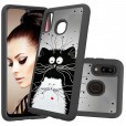Samsung Galaxy A20 / A30 Case,Pattern 2 In 1 Shockproof Protective Anti-Scratch Drop Proof Hard PC Phone Cover