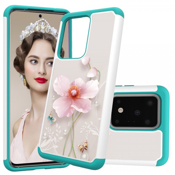 Samsung Galaxy A51 4G 6.5 inches Case,Pattern 2 In 1 Shockproof Protective Anti-Scratch Drop Proof Hard PC Phone Cover