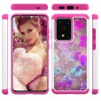 Samsung Galaxy A71 4G 6.7 inches Case,Pattern 2 In 1 Shockproof Protective Anti-Scratch Drop Proof Hard PC Phone Cover
