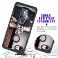 Google Pixel 3A XL Case ,Pattern 2 In 1 Shockproof Protective Anti-Scratch Drop Proof Hard PC Phone Cover