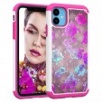 iPhone 11 6.1 inches 2019 Case ,Pattern 2 In 1 Shockproof Protective Anti-Scratch Drop Proof Hard PC Phone Cover