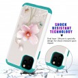 iPhone 11 Pro Max (6.5 inches)2019 Case ,Pattern 2 In 1 Shockproof Protective Anti-Scratch Drop Proof Hard PC Phone Cover