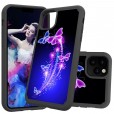 iPhone XR 6.1 inches Case ,Pattern 2 In 1 Shockproof Protective Anti-Scratch Drop Proof Hard PC Phone Cover