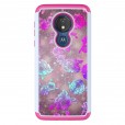 Motorola G7 Power US Version Case  ,Pattern 2 In 1 Shockproof Protective Anti-Scratch Drop Proof Hard PC Phone Cover