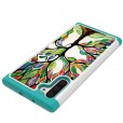 Samsung Galaxy Note10 & Note10 5G Case  ,Pattern 2 In 1 Shockproof Protective Anti-Scratch Drop Proof Hard PC Phone Cover