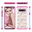 Samsung Galaxy S10 5G Case  ,Pattern 2 In 1 Shockproof Protective Anti-Scratch Drop Proof Hard PC Phone Cover